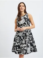 Orsay White-Black Women Flowered Dress - Women