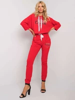 Red two-piece set