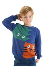 Denokids Dino And Tiger Boys' Sweatshirt