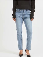 Blue straight fit jeans VILA Stray - Women