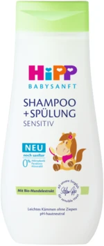 HIPP Babysanft Detský šampón s kondicionérom 200 ml