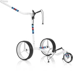 Jucad Carbon 3-Wheel White Manuálny golfový vozík