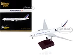 Boeing 777F Commercial Aircraft "Air France Cargo" White with Striped Tail "Gemini 200 - Interactive" Series 1/200 Diecast Model Airplane by GeminiJe