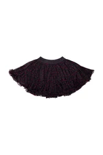 Dětská sukně Pinko Up černá barva, mini, áčková