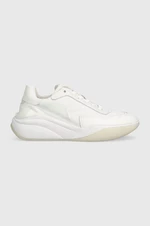 Sneakers boty Calvin Klein CLOUD WEDGE LACE UP bílá barva, HW0HW01647