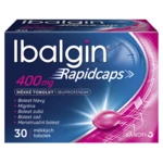 IBALGIN Rapidcaps 400 mg 30 měkkých tobolek