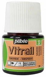 Barva na sklo Vitrail 45ml – 32 lososová