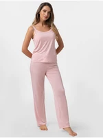 Pink women's pyjama pants DORINA Hoya