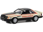 1979 Ford Mustang Black and Cream Hardtop 63rd Annual Indianapolis 500 Mile Race Official 500 Festival Car "Hobby Exclusive" 1/64 Diecast Model by Gr