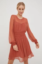 Šaty Billabong oranžová barva, mini