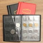 120 Coins Holders 3 Colors Collecting Collection Storage Money Coin Album Book Pockets Christmas Gifts