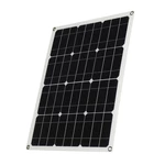 40W Solar Panel Controller Car Charger MC4 Output Battery Clip Solar Power Panel