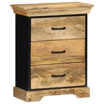 Chest of Drawers 23.6"x11.8"x29.5" Solid Mango Wood