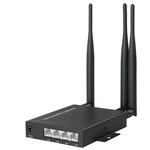 [EU Version] 4G 300M Wireless Industrial Router Modem Router WiFi Signal Extender with SIM Card Slot Wireless AP All Net