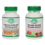 ORGANIKA Benedikt lékařský 500 mg 60 kapslí + Pískavice řecké seno 500 mg 60 kapslí