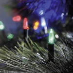Konstsmide 6020-500 mini světlelná reťaz  vonkajšie  230 V Počet žiaroviek 80 LED  viacfarebný Dĺžka svetiel: 11.85 m