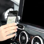 Earldom Universal Magnetic Sticky Mobile Phone Holder Zinc Alloy Car Dashboard Wall Phone Stand for Samsung Galaxy S21 P