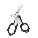 DCCMS 6-in-1 Multifunctional Folding Scissors with Strap Cutter Paratrooper Knife Tactical Response Emergency Shears Out
