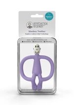 MATCHSTICK MONKEY Hryzátko a zubná kefka, bez chvosta - purple