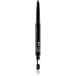 NYX Professional Makeup Fill & Fluff pomáda na obočie v ceruzke odtieň 08 - Black 0,2 g