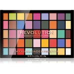 Makeup Revolution Maxi Reloaded Palette paletka púdrových očných tieňov odtieň Monster Mattes 45x1.35 g