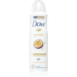Dove Go Fresh Antiperspirant antiperspirant v spreji Passion Fruit & Lemongrass 150 ml