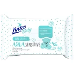 Linteo Baby Aqua Sensitive detské jemné vlhčené obrúsky 48 ks