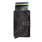 SECRID Černá peněženka Miniwallet Vintage