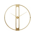 KARE DESIGN Nástěnné hodiny Clip Gold 107 cm