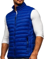 Modrá pánská prošívaná vesta Bolf HDL88001