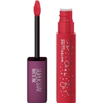 Maybelline NY SuperStay Matte Ink Zodiac Edition matný dlhotrvajúci tekutý rúž 80 Ruler - Váhy