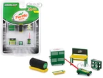 "Turtle Wax" 6 piece Shop Tools Set "Shop Tool Accessories" Series 1 1/64 by Greenlight