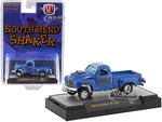 1950 Studebaker 2R Pickup Truck "The South Bend Shaker" Blue Heavy Metallic with White Stripes Limited Edition to 4400 pieces Worldwide 1/64 Diecast