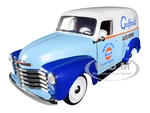 1948 Chevrolet Panel Delivery Truck "Gulf Oil" Limited Edition to 1002 pieces Worldwide 1/18 Diecast Model Car by Auto World