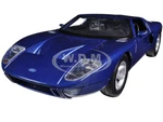 Ford GT Blue 1/24 Diecast Car Model by Motormax