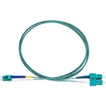 Rutenbeck 228051105 optické vlákno LWL prepojovací kábel [1x LC-D zástrčka - 1x SC-D zástrčka]  Multimode OM5 5.00 m