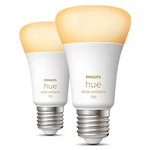 LED žiarovka Philips Hue Bluetooth, 8W, E27, White Ambiance, 2ks (8719514291256) inteligentná LED žiarovka • spotreba 8 W • pätica E27 • teplá i stude
