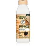 Garnier Fructis Cocoa Butter Hair Food uhlazující balzám pro nepoddajné a krepatějící se vlasy 350 ml
