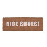 Hnedá rohožka PT LIVING Nice Shoes White