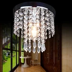 20*20CM Aisle Bedroom Crystal Chandelier Pendant Lamp Ceiling Light Lighting Fixture