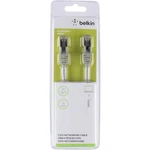 Belkin A3L981BT05M-H-S RJ45 sieťové káble, prepojovacie káble CAT 6 S/FTP 5.00 m sivá s ochranou 1 ks