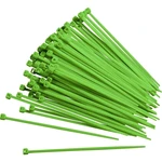 TRU COMPONENTS 93038c411  sťahovacie pásky 150 mm 2.50 mm zelená svetielkujúce 100 ks