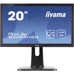 Iiyama B2083HSD LED monitor 49.5 cm (19.5 palca) En.trieda 2021 F (A - G) 1600 x 900 Pixel WSXGA 5 ms VGA, DVI, na slúch