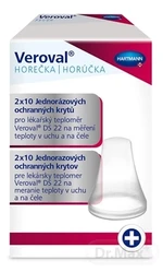 Veroval Jednorázové kryty pre dotykový IČ teplomer