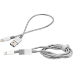 Verbatim Apple iPad / iPhone / iPod prepojovací kábel [2x dokovacia zástrčka Apple Lightning - 2x USB 2.0 zástrčka A] 1.