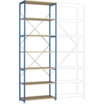 Manuflex RP1613.5012 základný modul regálu oddelenia  (š x v x h) 1030 x 3000 x 600 mm    drevená podlaha