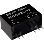 Mean Well MDD02M-05 DC / DC menič napätia, modul   200 mA 2 W Počet výstupov: 2 x