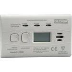 Gloria 25185110.0000 detektor oxidu uhoľnatého  vr. batérie so životnosťou 10 rokov na batérie Detekované oxidu uhoľnaté