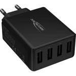 Ansmann HomeCharger HC430 1001-0107 USB nabíjačka do zásuvky (230 V) Výstupný prúd (max.) 6000 mA 4 x USB 2.0 zásuvka A