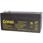 Long WP3.3-12 WP3.3-12 olovený akumulátor 12 V 3.3 Ah olovený so skleneným rúnom (š x v x h) 134 x 65.5 x 67 mm plochý k